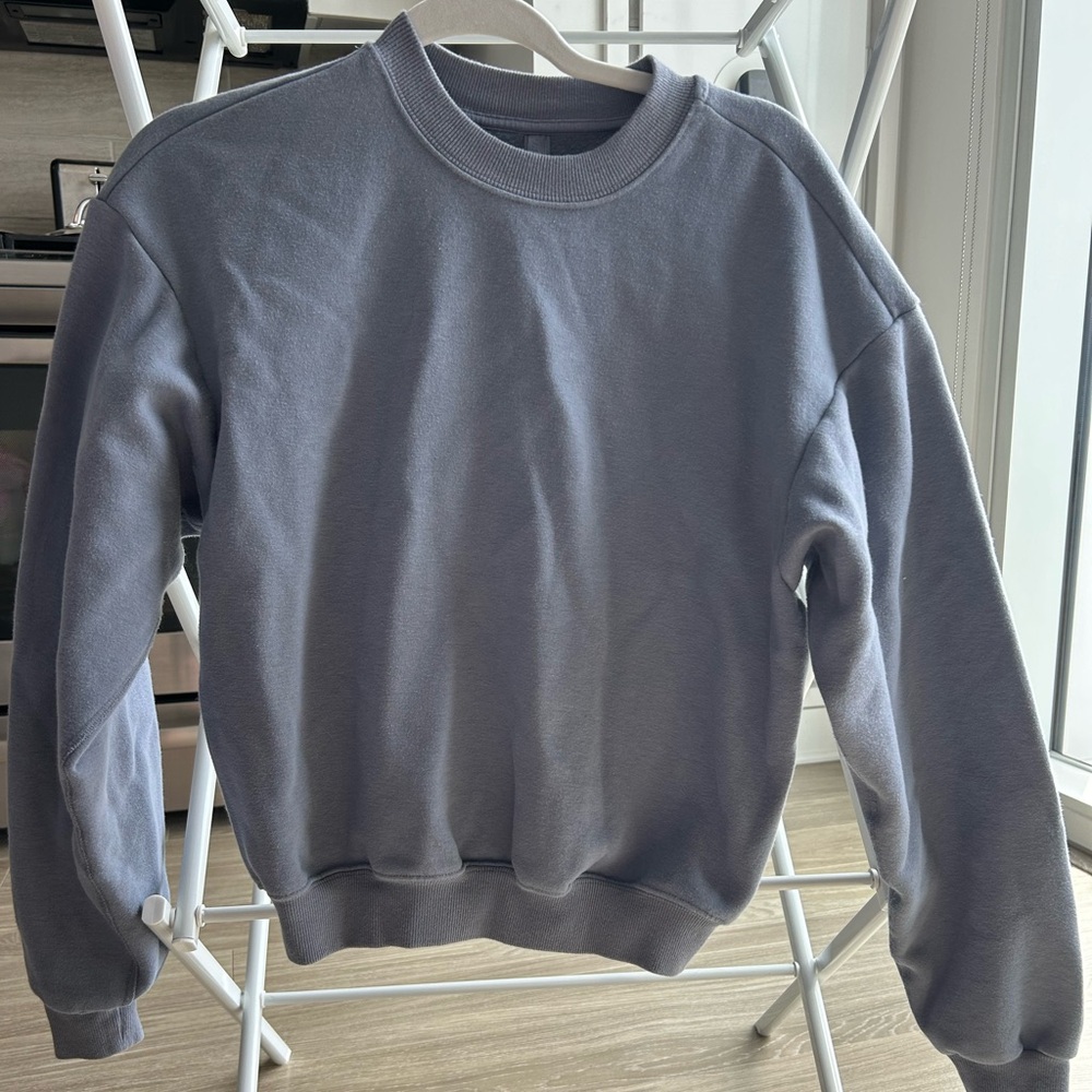 Skims Crewneck and Joggers Steel Blue XS